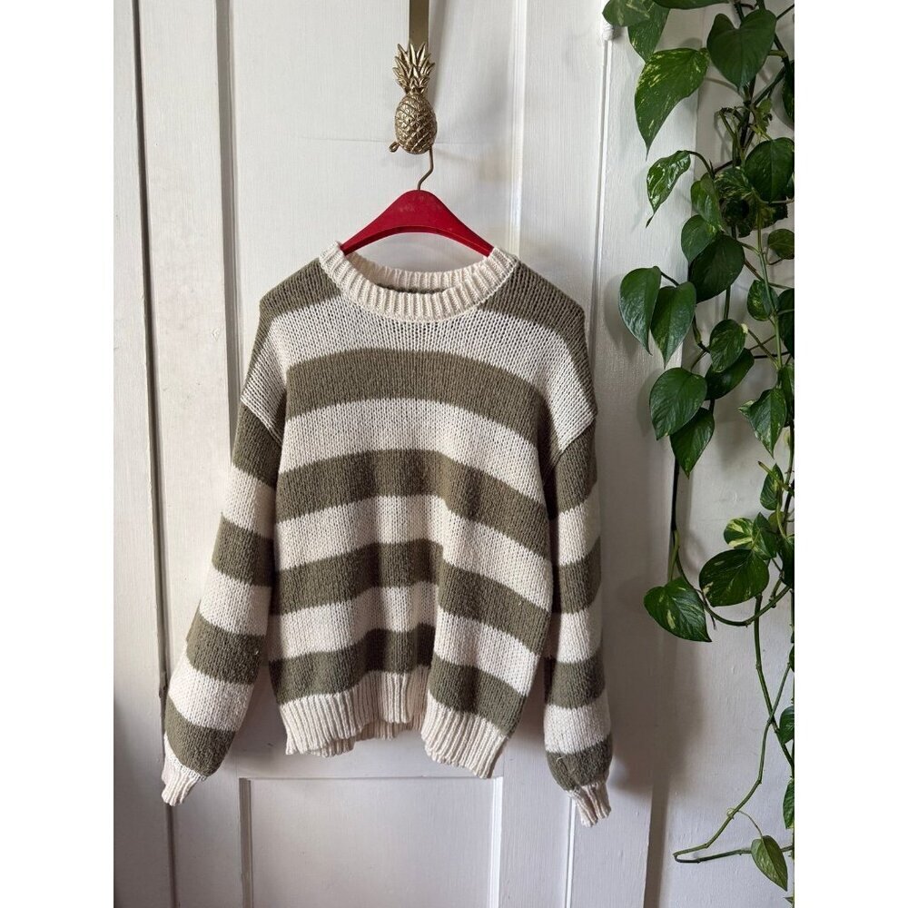Z Supply women’s size medium striped oversize sweater